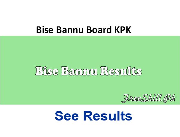 BISE Bannu Board Result