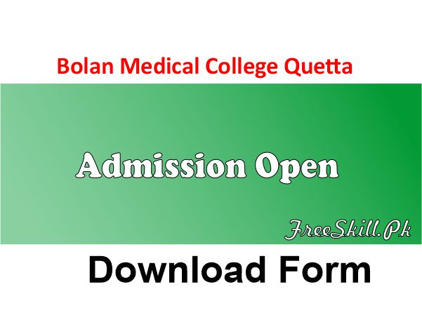 Bolan Medical College Admission