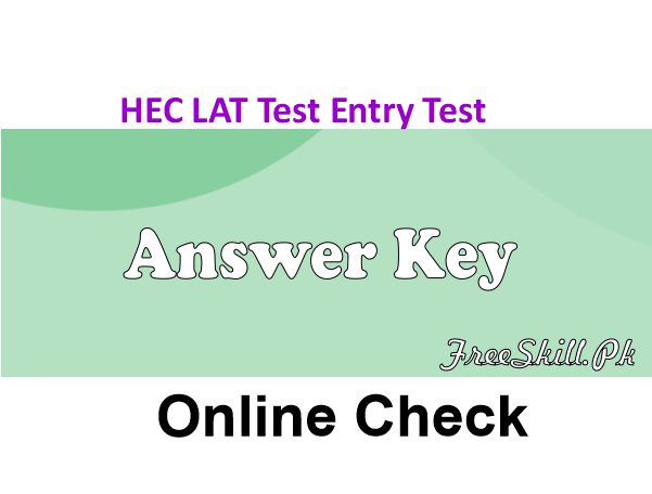 HEC LAT Answer Keys