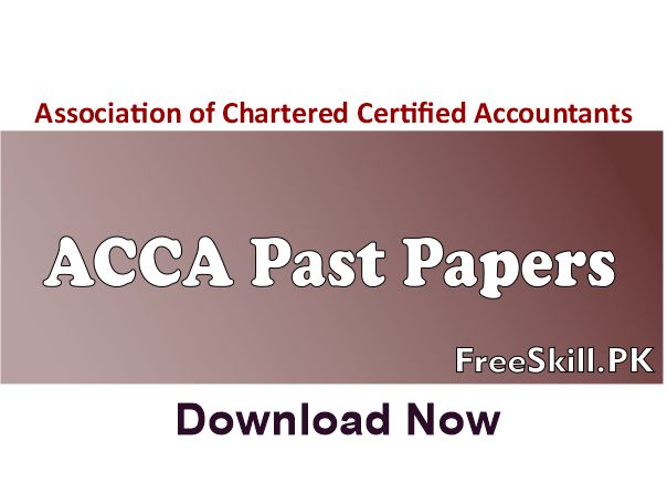 ACCA Past Papers