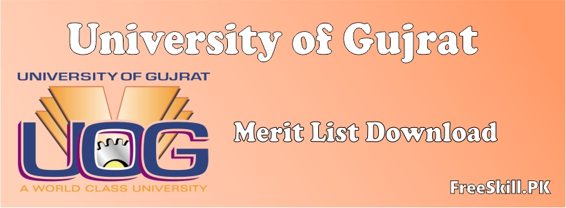 UOG Merit List 2021