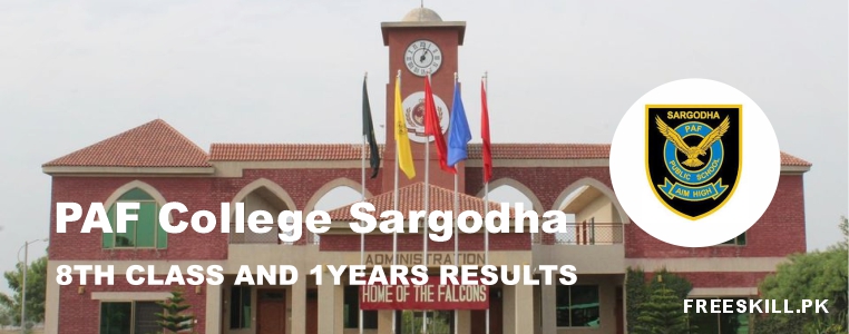 PAF College Sargodha Result