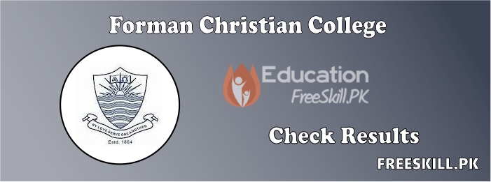 Forman Christian College Result