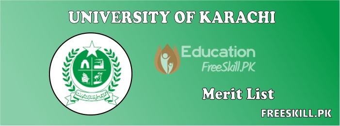 Karachi University Merit List
